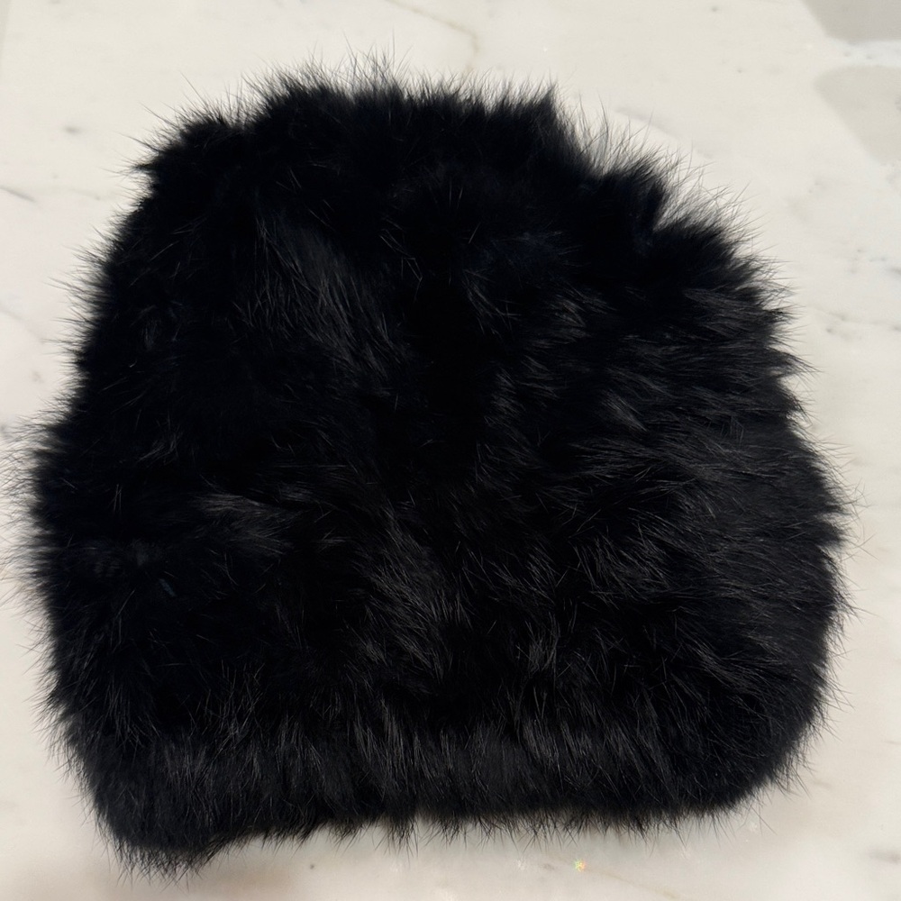 Black Fur Hat